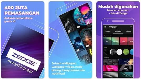 ZEDGE™ Nada Dering Latar - Aplikasi di Google Play