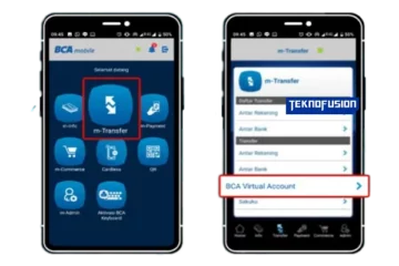 Cara Top Up DANA dari BCA Mobile