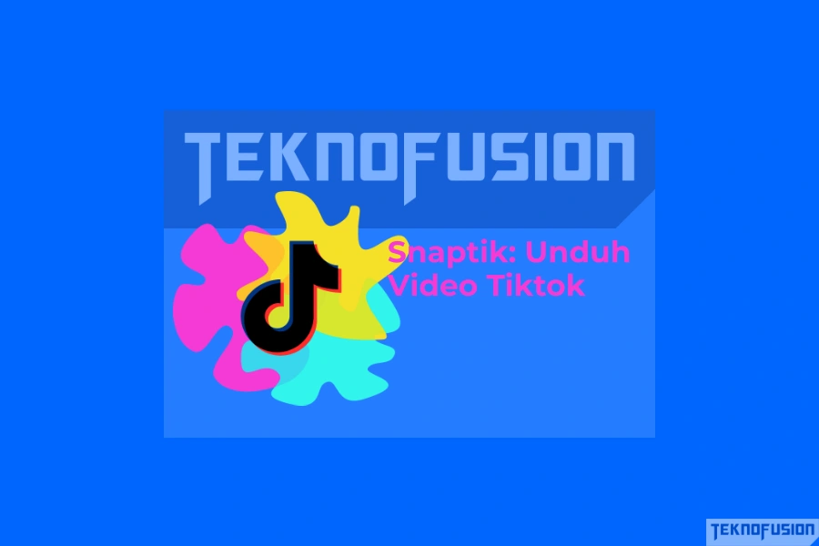 Cara unduh video TikTok tanpa watermark: Snaptik